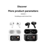 ANC+ENC A9 Pro Airpods Lcd Touch Screen Display Bass High Quality Sound Airpods Pro Wireless Bluetooth